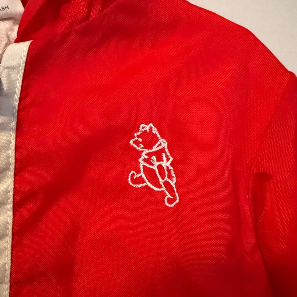 Vintage Sears Red and White Winnie the Pooh Jacket - Picture 2 of 6